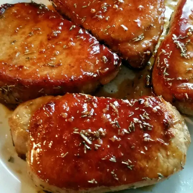 Air Fryer Pork Chops with Apple Cider Glaze