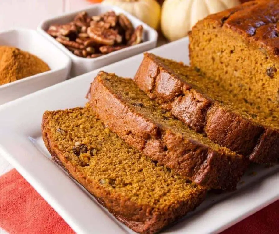 Air Fryer Pumpkin Bread