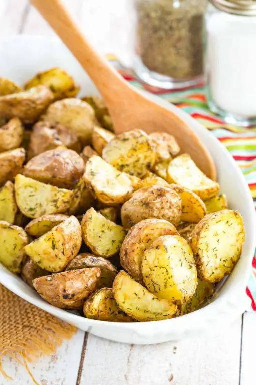 Air Fryer Ranch Seasoned Baby Potatoes