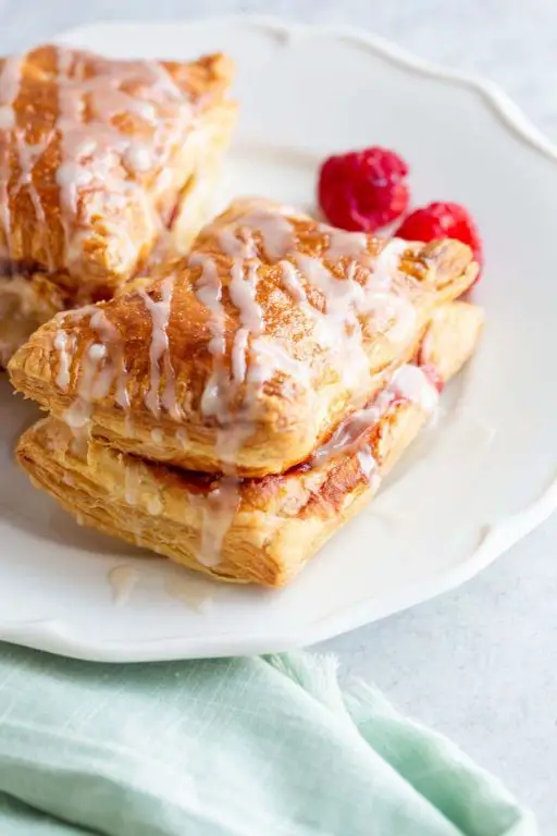 Air Fryer Raspberry Turnovers