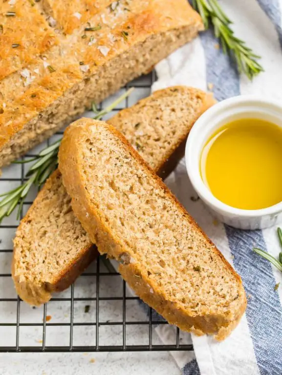 Air Fryer Rosemary Olive Oil Bread