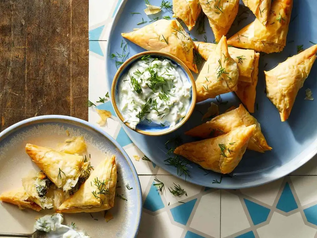 Air Fryer Spanakopita Bites