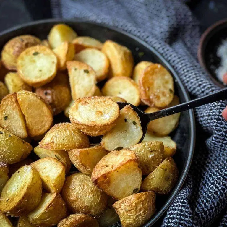 Air Fryer Truffle Oil Baby Potatoes