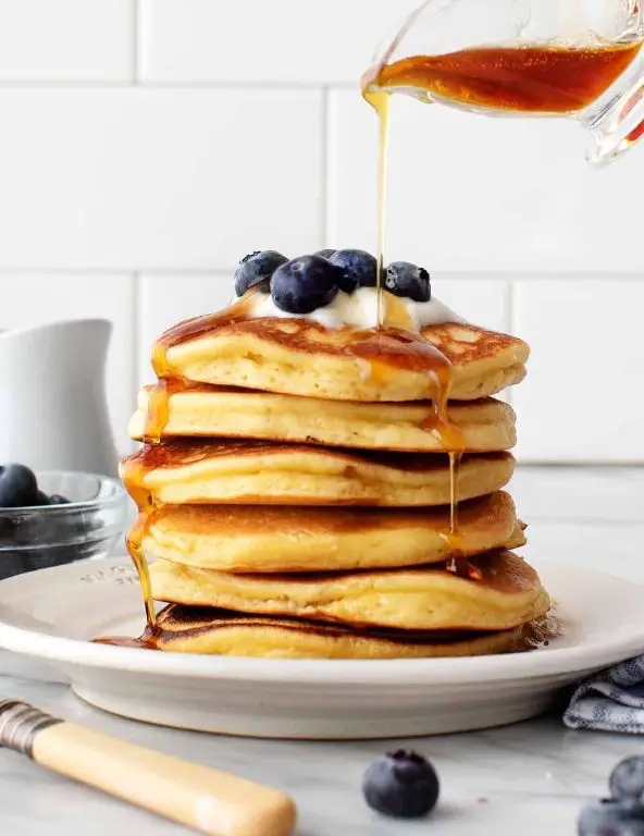 Almond Flour Protein Pancakes