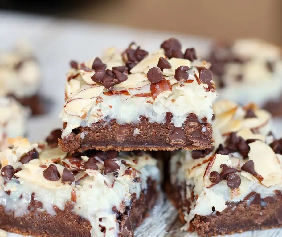Almond Joy Magic Bars