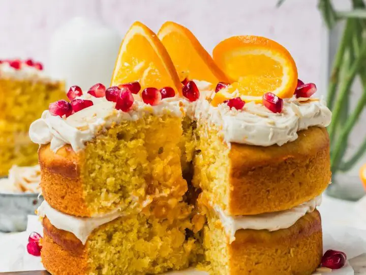 Almond Orange Snacking Cake
