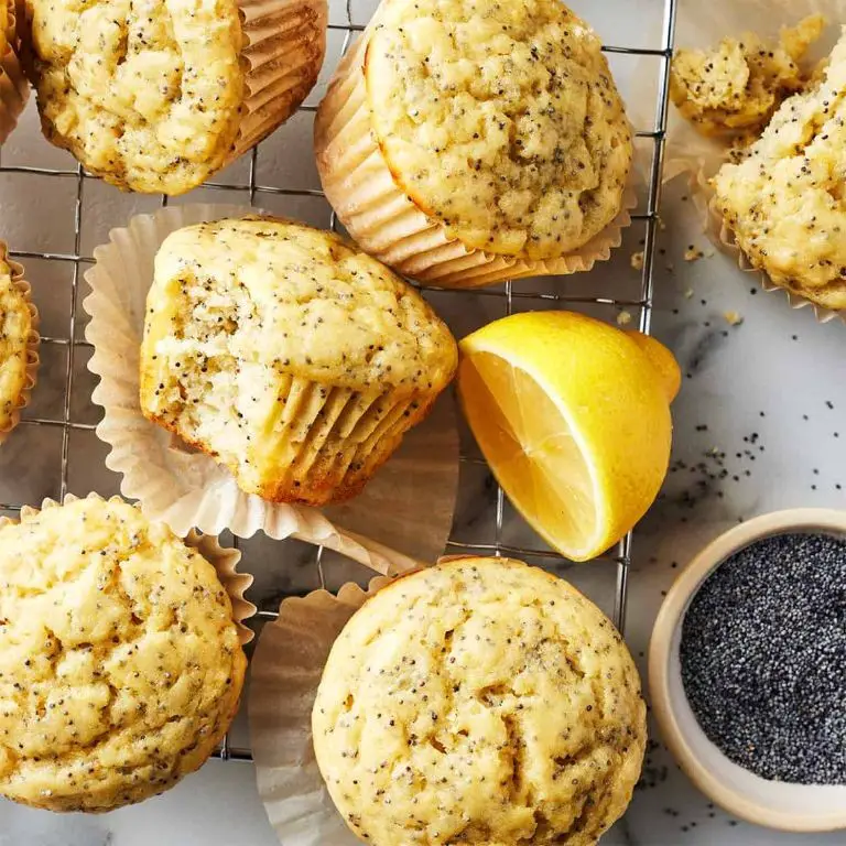 Amaranth Flour Lemon Poppy Seed Muffins