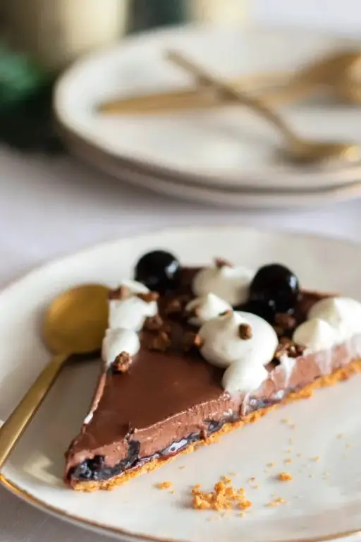 Amarena Cherry Chocolate Tart