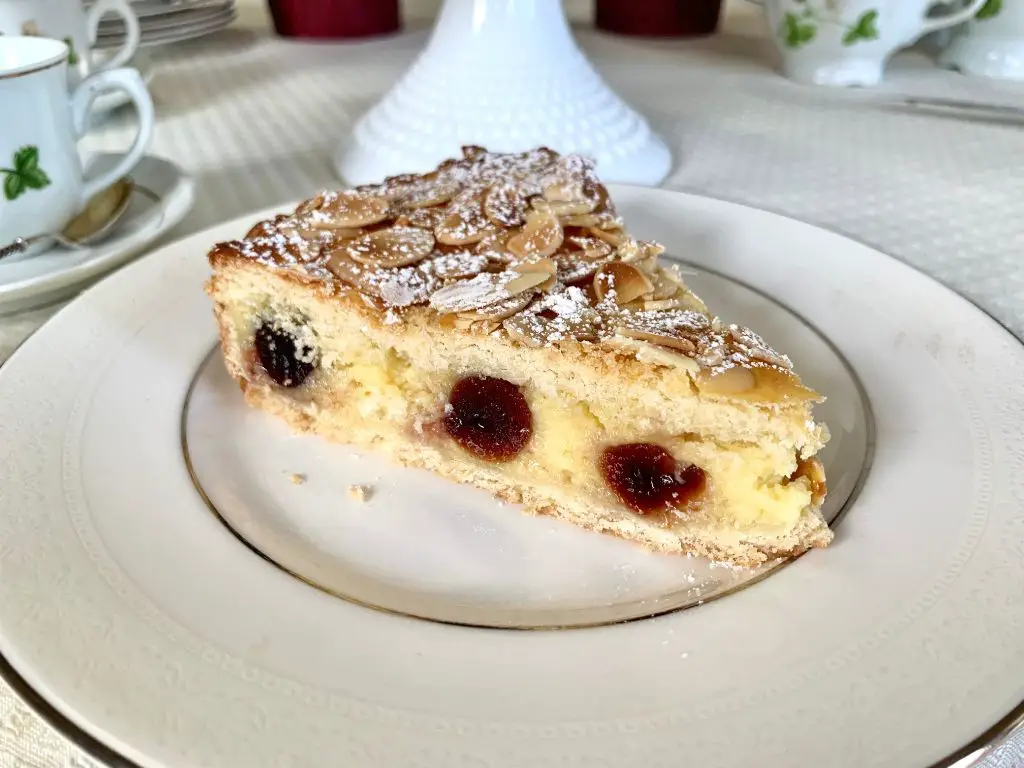 Amarena Cherry Custard Pie