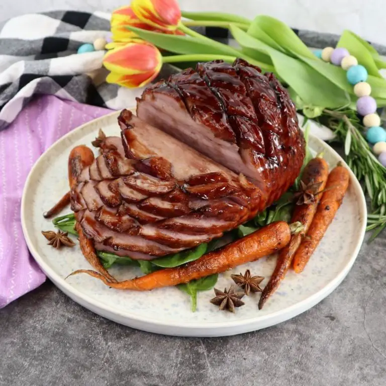 Amarena Cherry Glazed Ham
