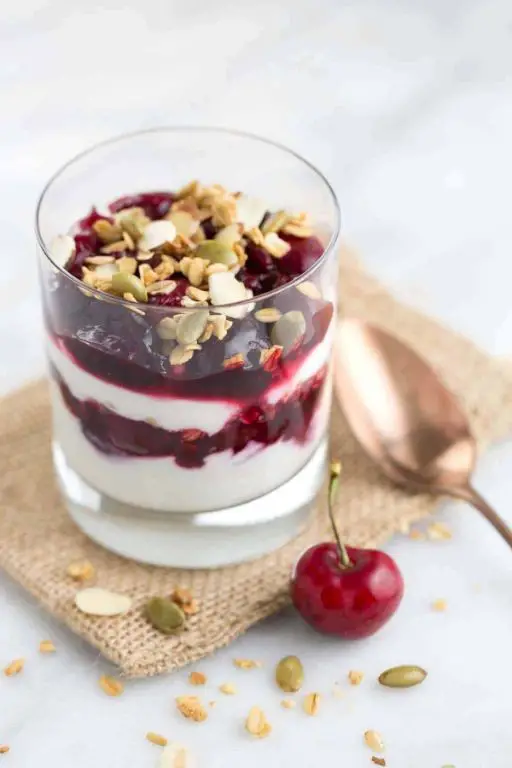 Amarena Cherry Yogurt Parfait