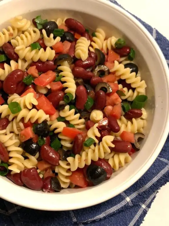 Anasazi Bean and Pasta Salad