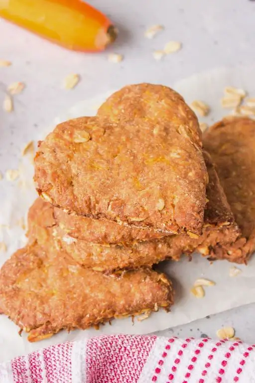 Apple Carrot Doggie Cookies