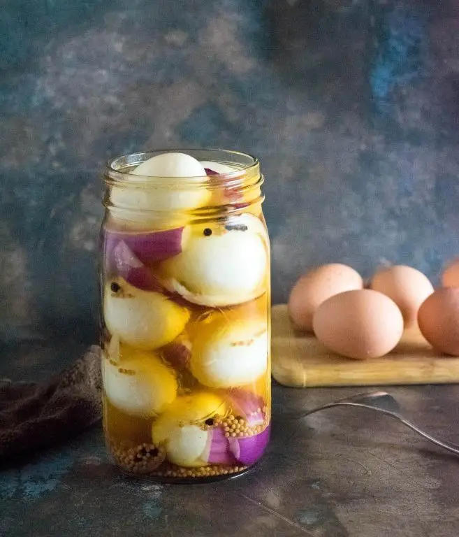 Apple Cider Vinegar Pickled Eggs