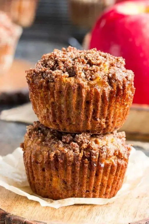 Apple Cinnamon Muffins with Coconut Sugar