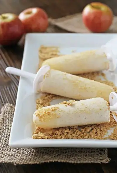Apple Cinnamon Popsicles
