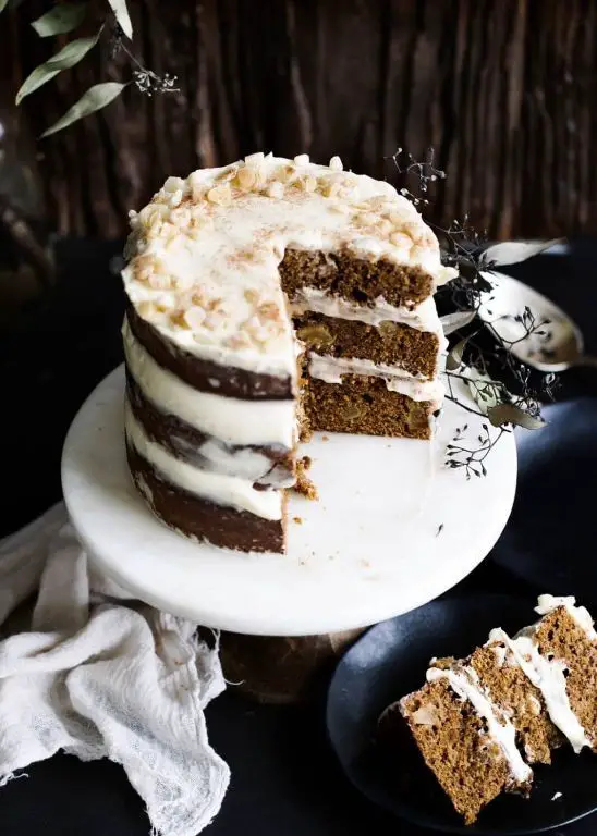Apple Gingerbread with Molasses