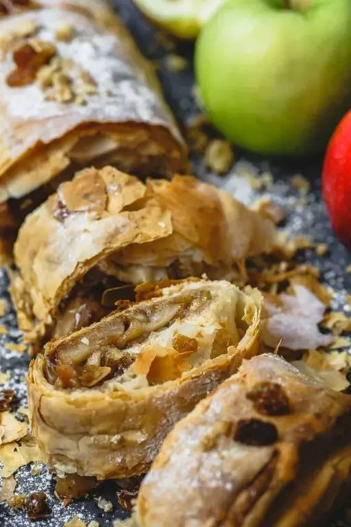 Apple Phyllo Dough Strudel