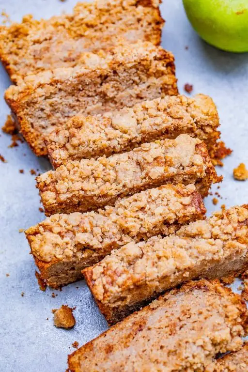 Apple Pie Bread with Crumb Topping