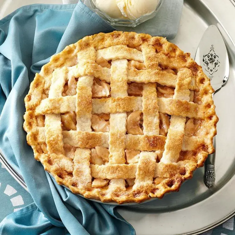 Apple Pie with Lattice Crust
