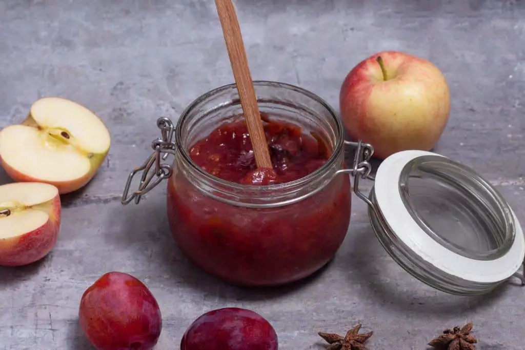 Apple and Plum Jam with Star Anise