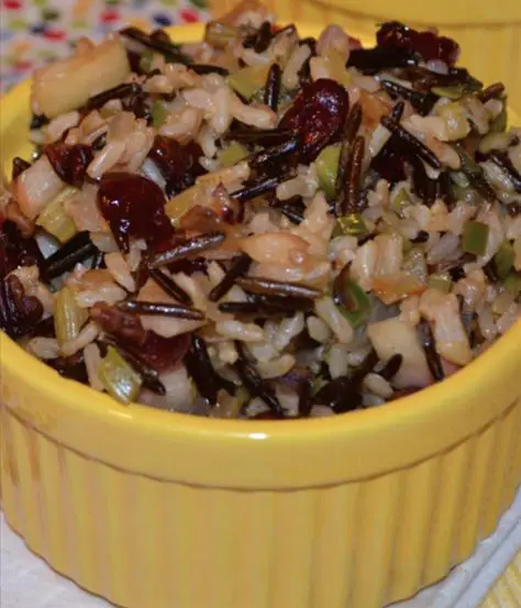 Apple and Sage Rice Stuffing