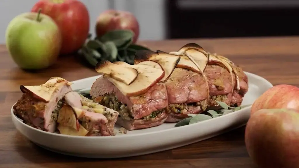 Apple and Sage Stuffed Pork Loin