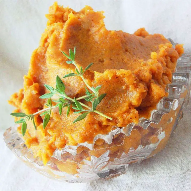 Apple and Sweet Potato Mash