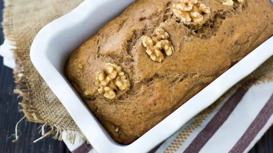Applesauce Bread with Walnuts