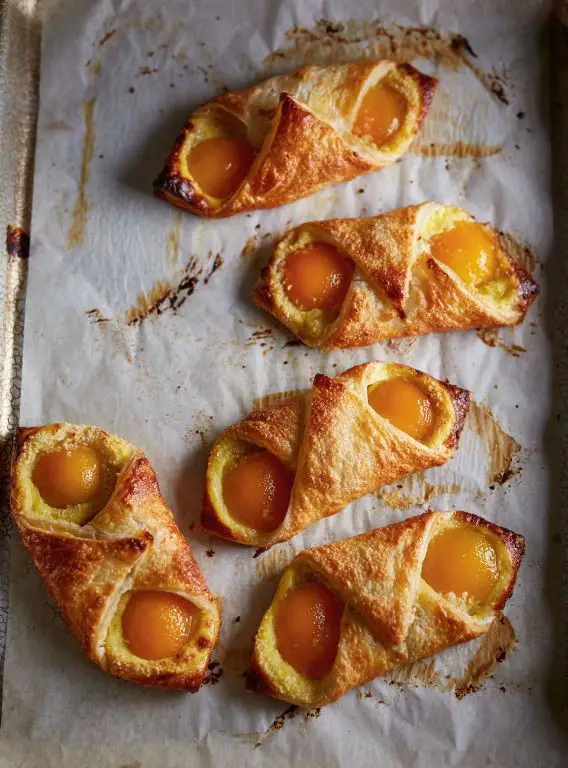 Apricot Almond Puff Pastry Danish