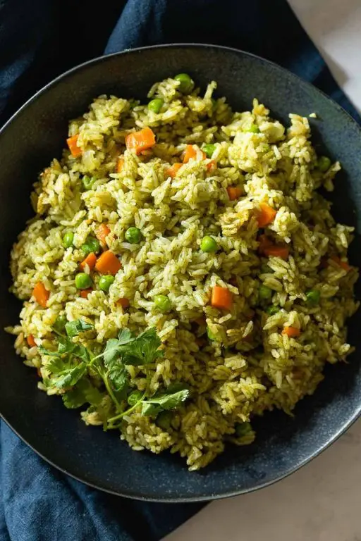 Arroz Verde (Peruvian Green Rice)