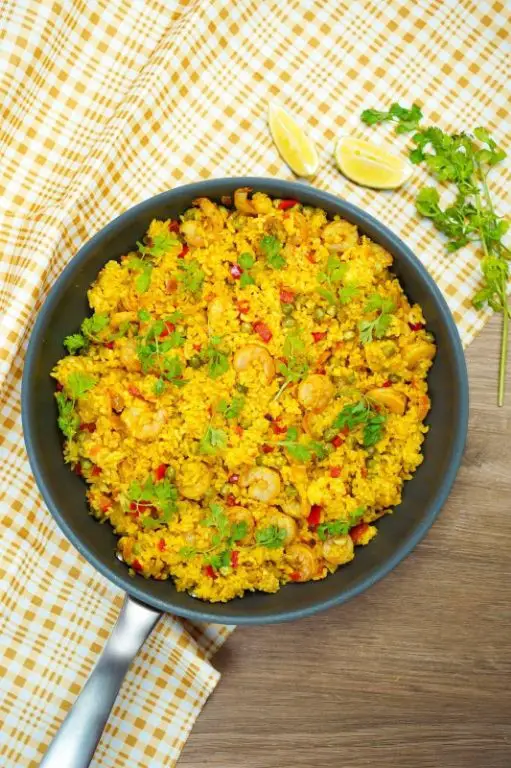 Arroz con Camarones (Peruvian Shrimp Rice)