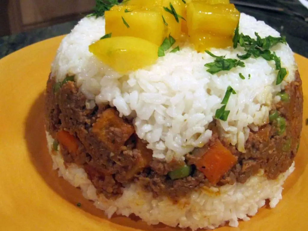 Arroz con Carne (Peruvian Beef Rice)