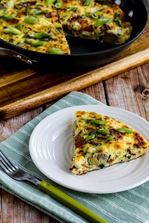Artichoke and Bacon Frittata
