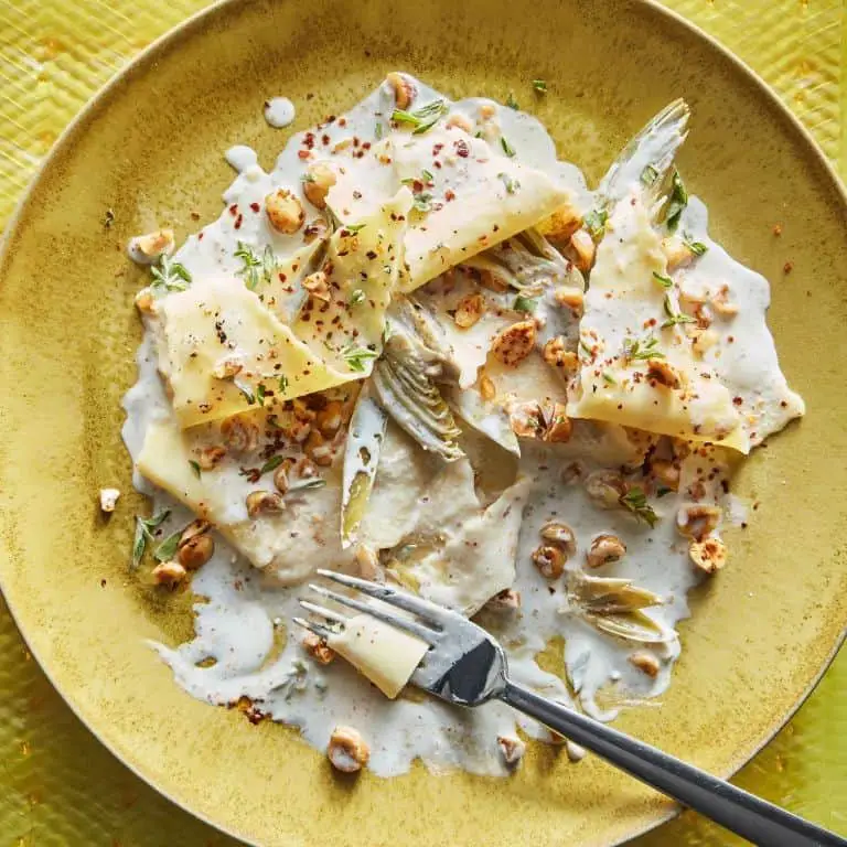 Artichoke and Mascarpone Pasta