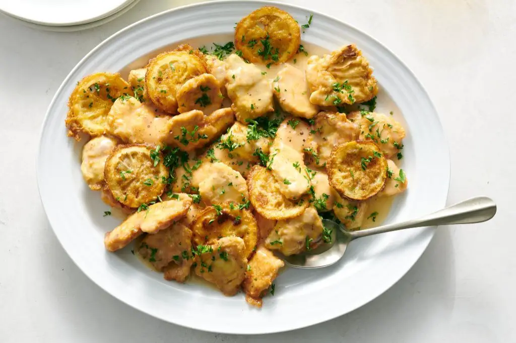 Artichoke and Spinach Chicken Francese