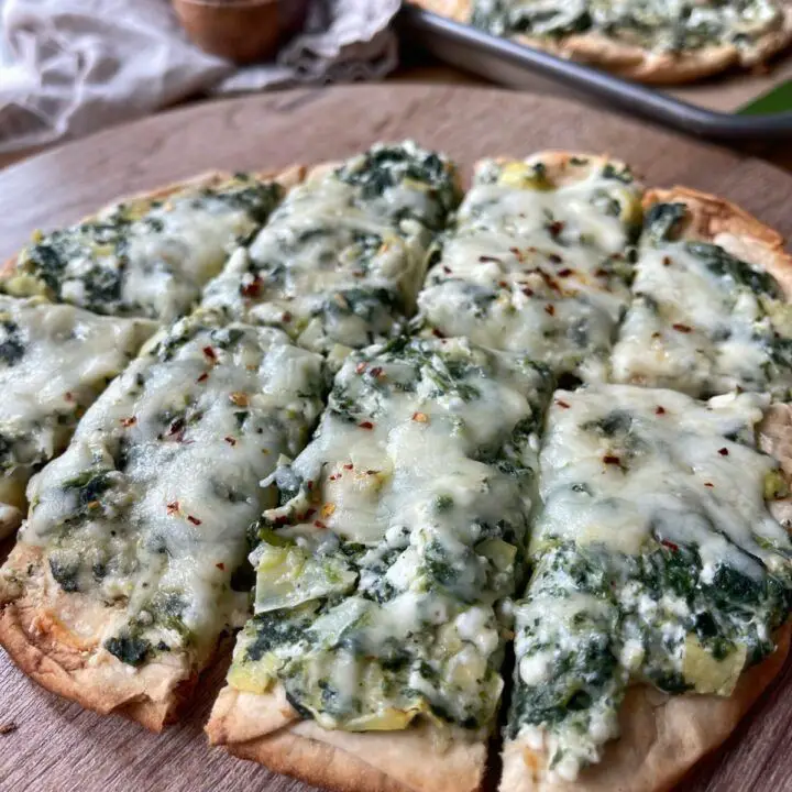 Artichoke and Spinach Flatbread