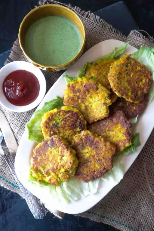 Ash Gourd Fritters with Chickpea Flour