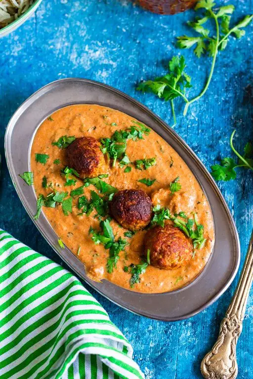 Ash Gourd Kofta in Tomato Gravy