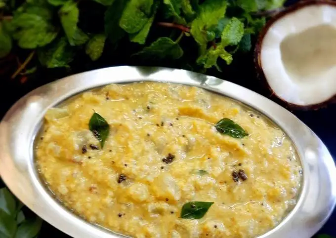 Ash Gourd Kootu with Moong Dal