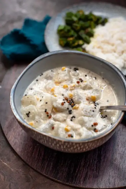 Ash Gourd Poriyal with Grated Coconut