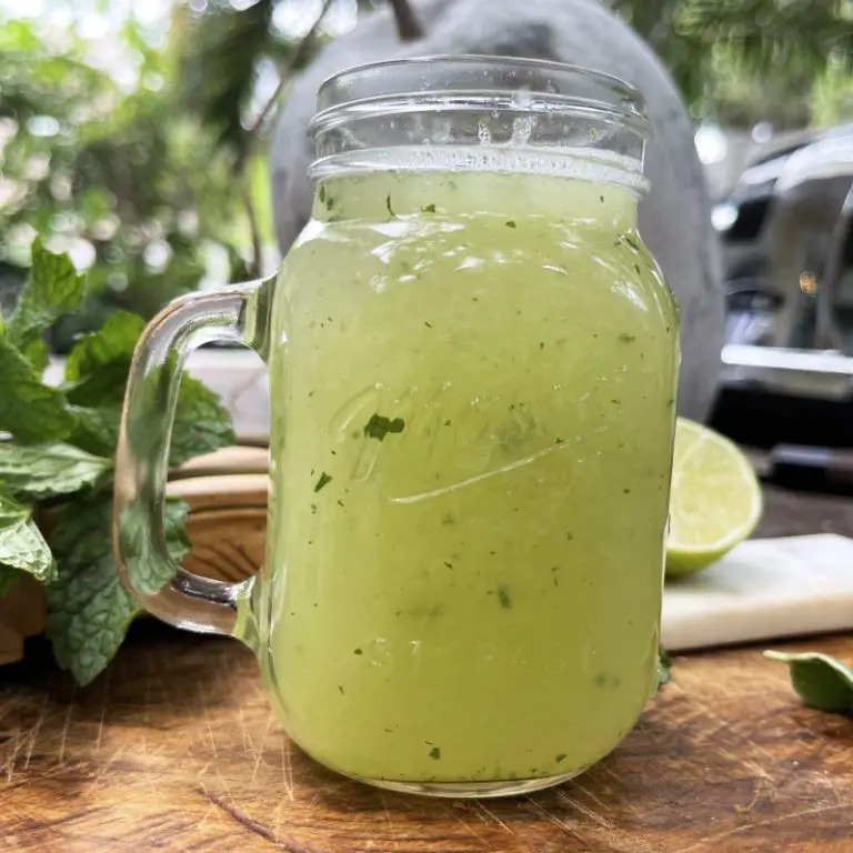 Ash Gourd Smoothie with Banana and Honey