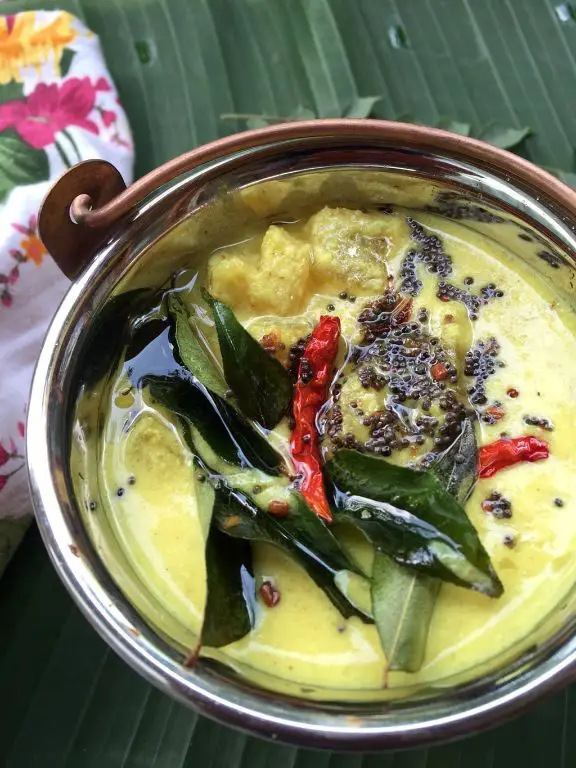 Ash Gourd Stew with Coconut and Curry Leaves
