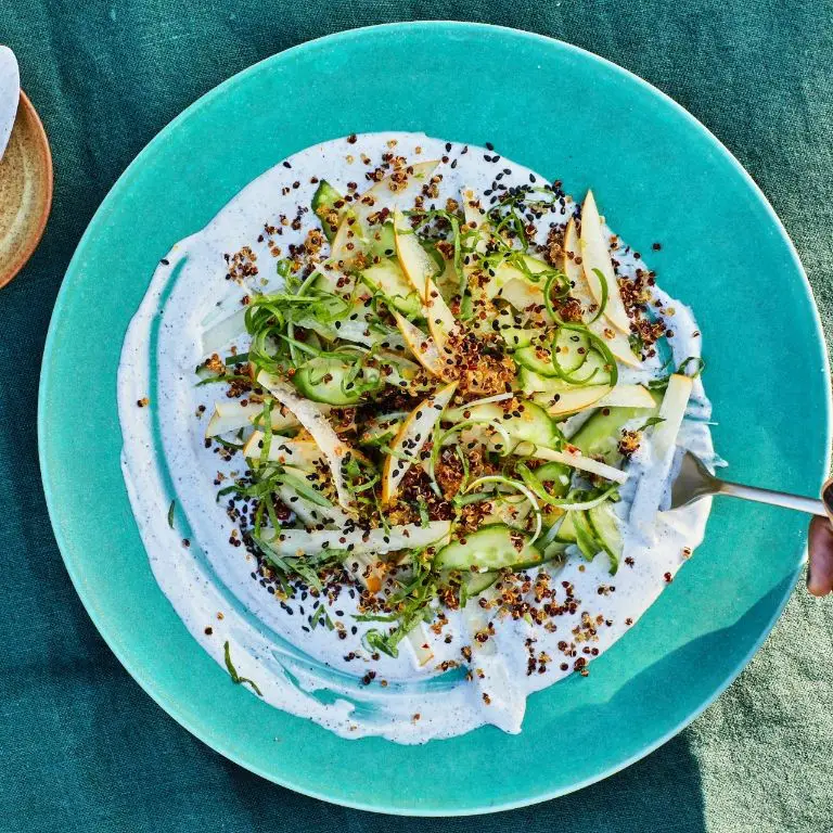 Asian Pear and Quinoa Pilaf
