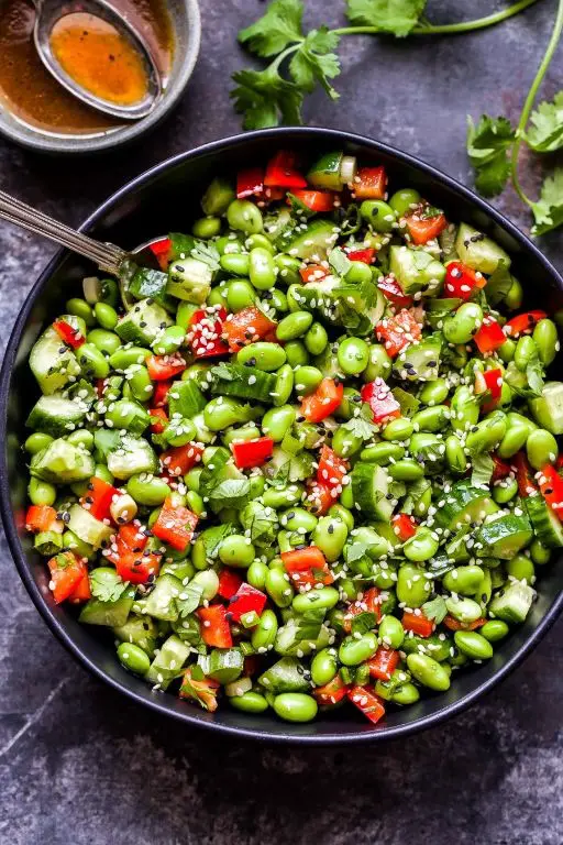 Asian-Inspired Edamame and Green Bean Salad