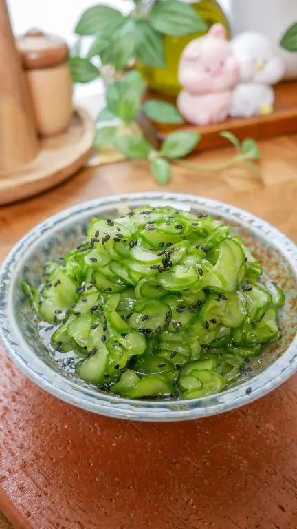 Asian-Inspired Pickled Cucumbers