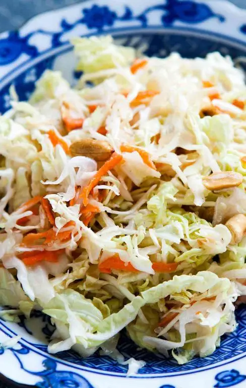Asian-Inspired Rice Vinegar Coleslaw