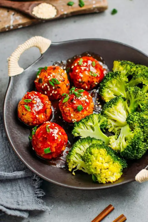 Asian-Inspired Tofu Vegetarian Meatballs