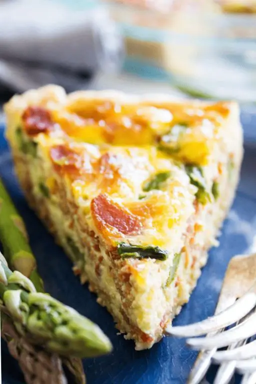 Asparagus and Bacon Quiche