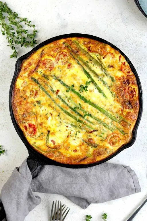 Asparagus and Feta Frittata
